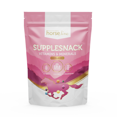 SuppleSnack Vitamins & Minerals + Collagen – Comprehensive Vitamins with Collagen for Horses