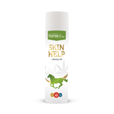 HorseLinePRO Skin Help + Hemp Oil - Cream for horses skin problems